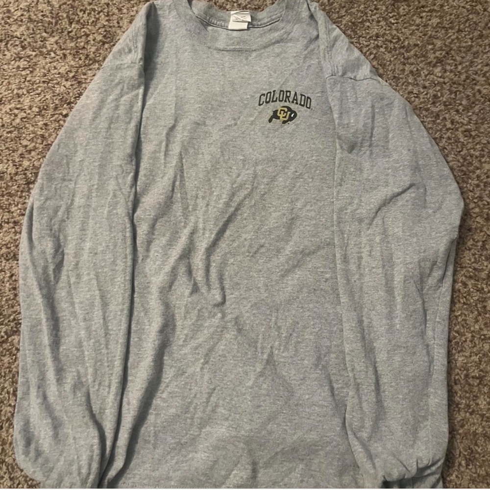 Gray Colorado Long Sleeve Shirt